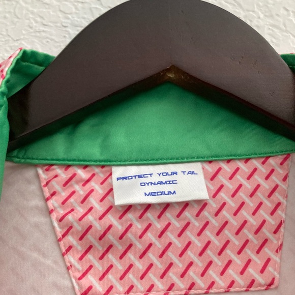 Women’s Pink/Green SPF Zip-Up - Picture 4 of 7